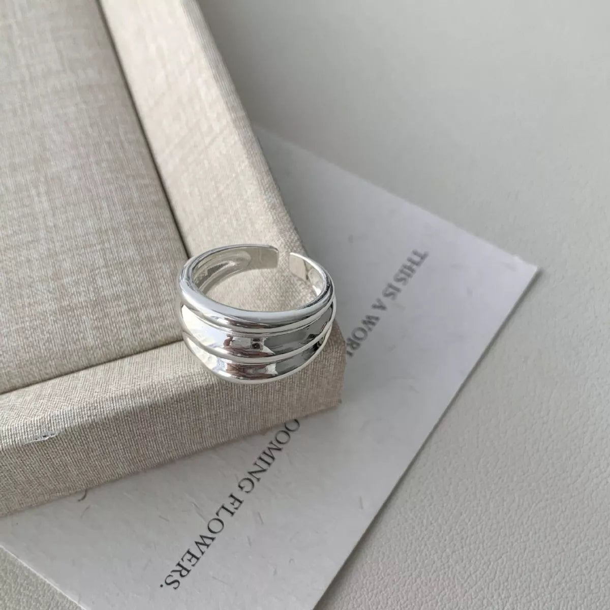 925 Sterling Silver Open Ring
