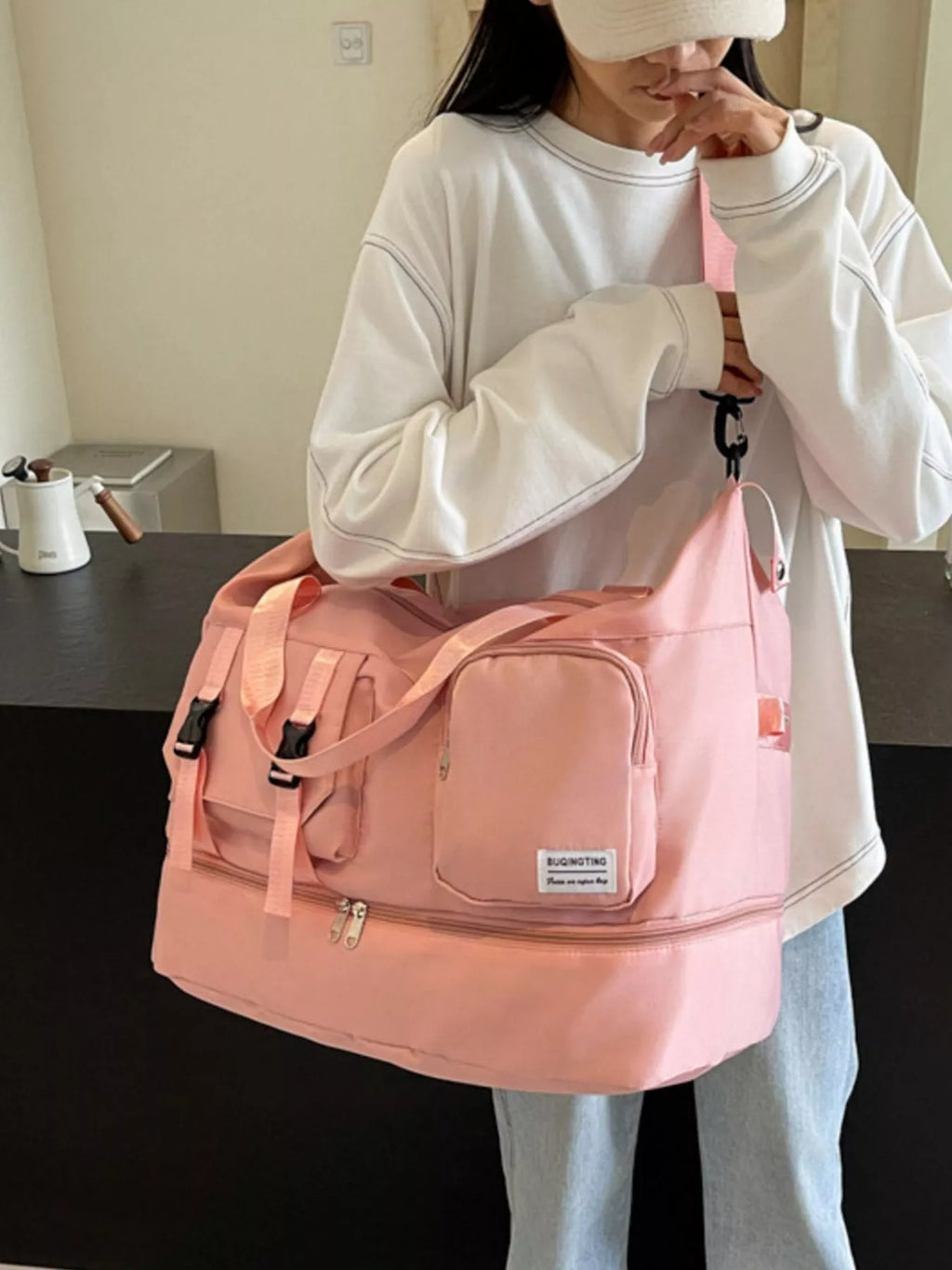 Large Capacity Multi-Pocket Travel Bag