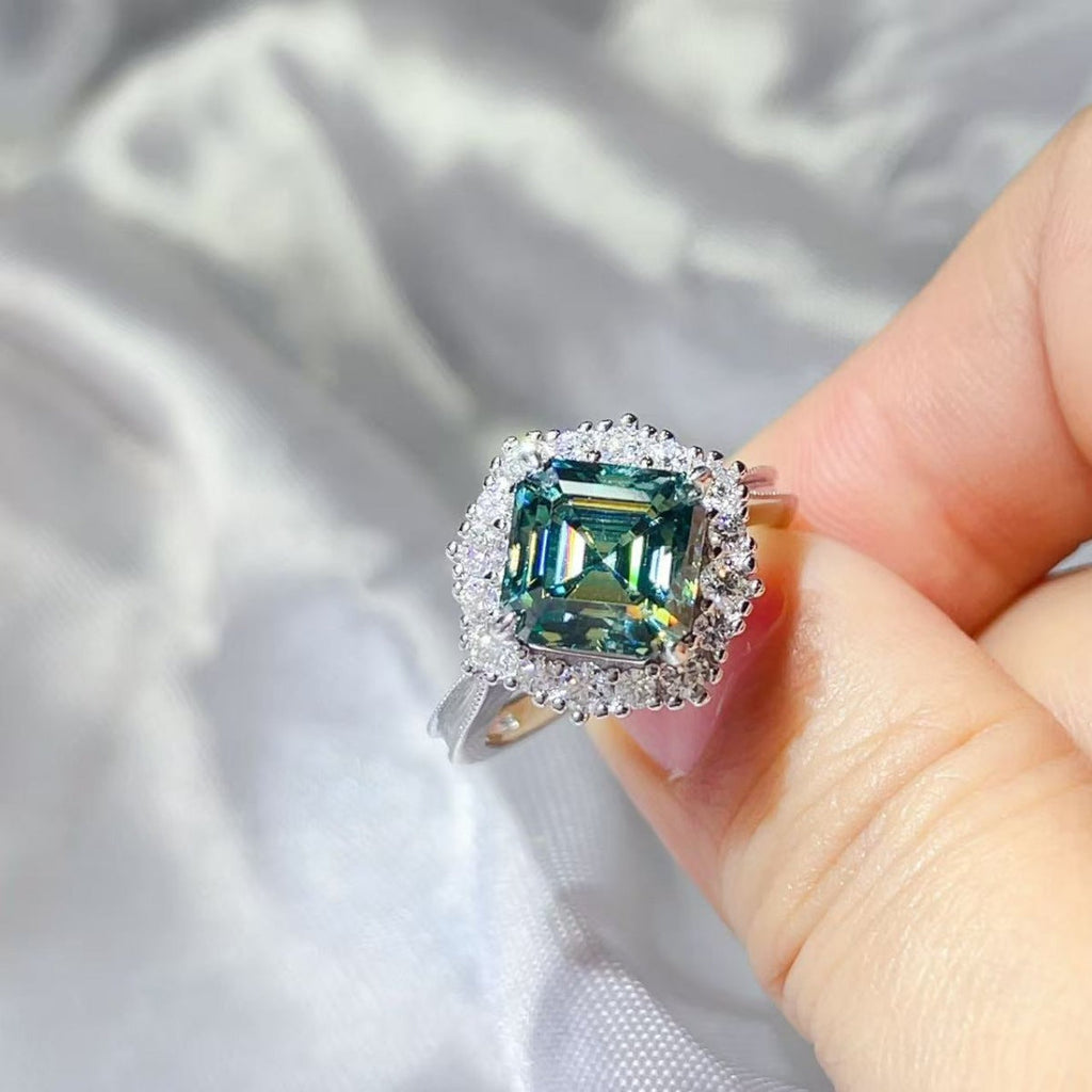 3 Carat Moissanite 925 Sterling Silver Ring
