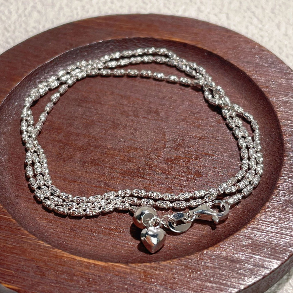 925 Sterling Silver Heart Necklace