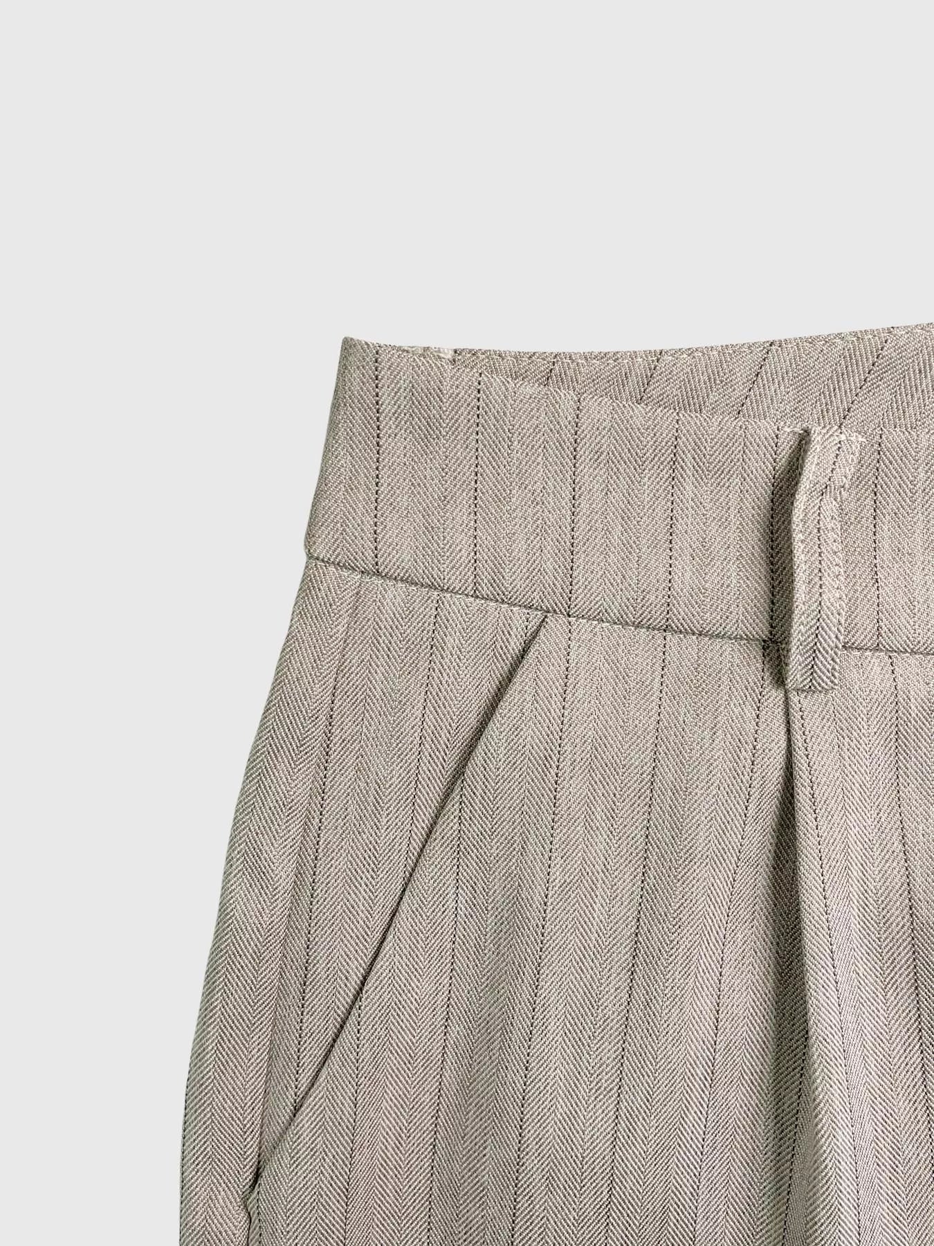 Sleeveless Top and Wide-Leg Pants Set