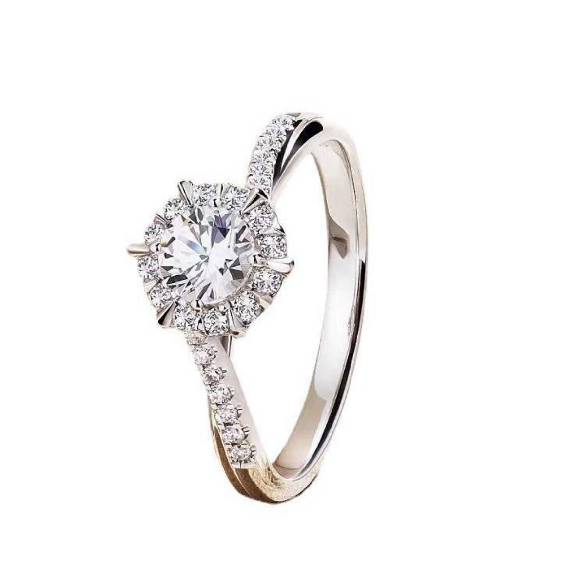 Moissanite 925 Sterling Silver Ring