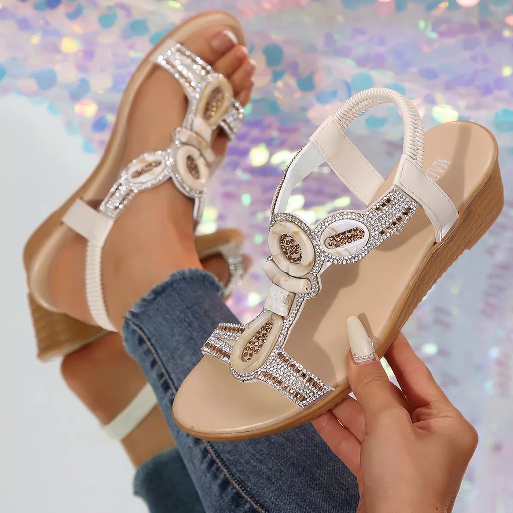 Open Toe Wedge Sandals