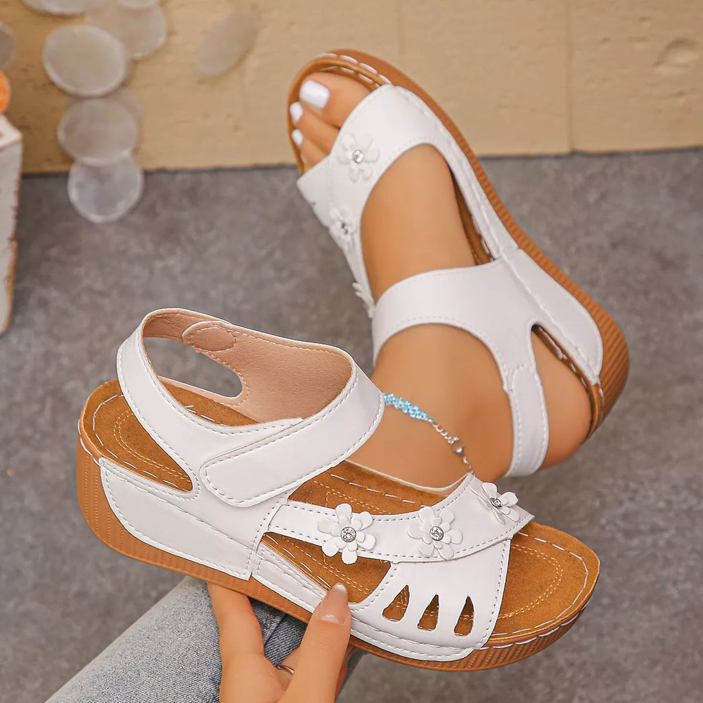 Open Toe Wedge Sandals
