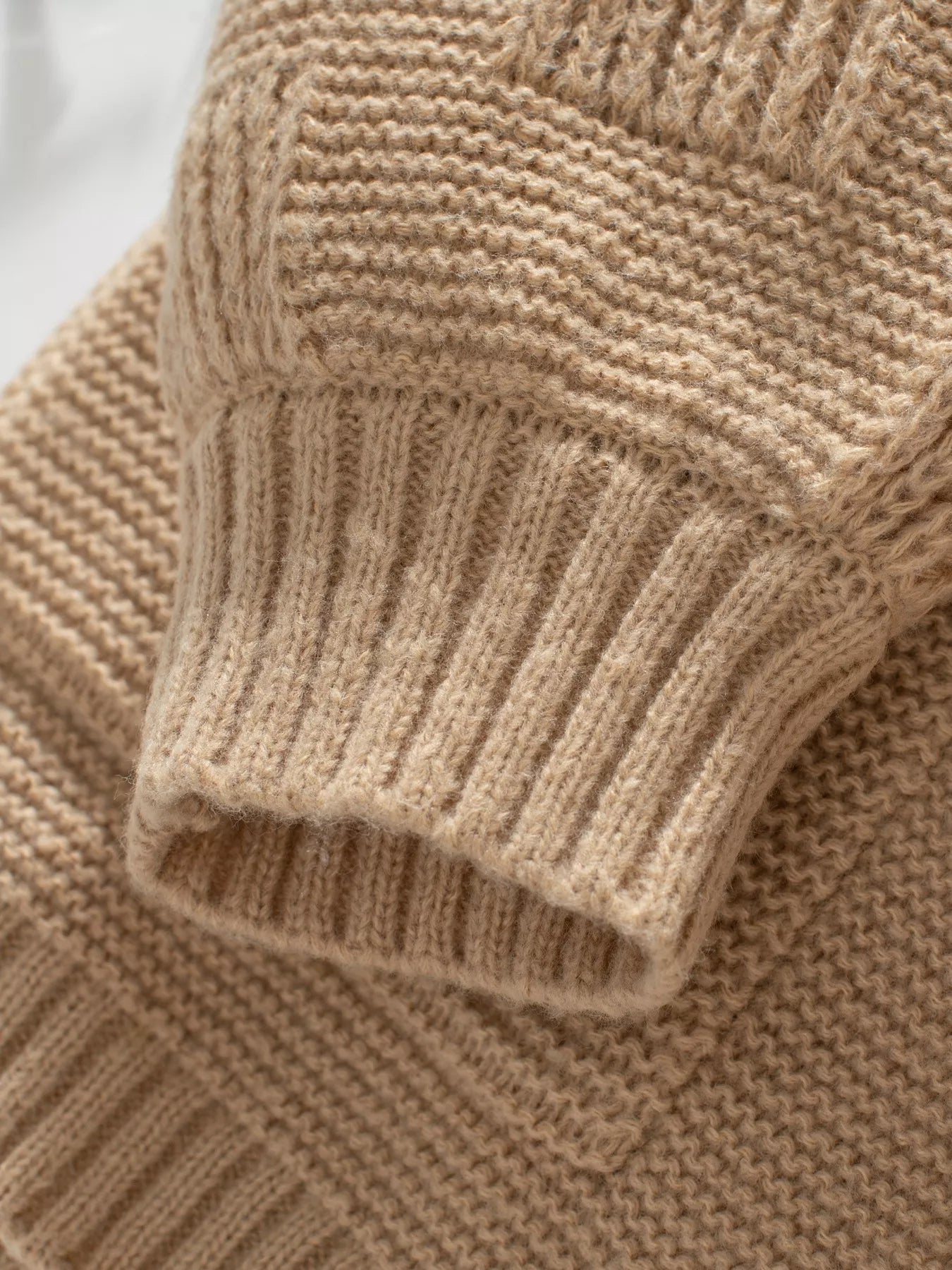 Textured Knit Open Front Cardigan