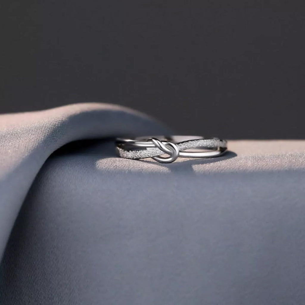 925 Sterling Silver Knot Ring