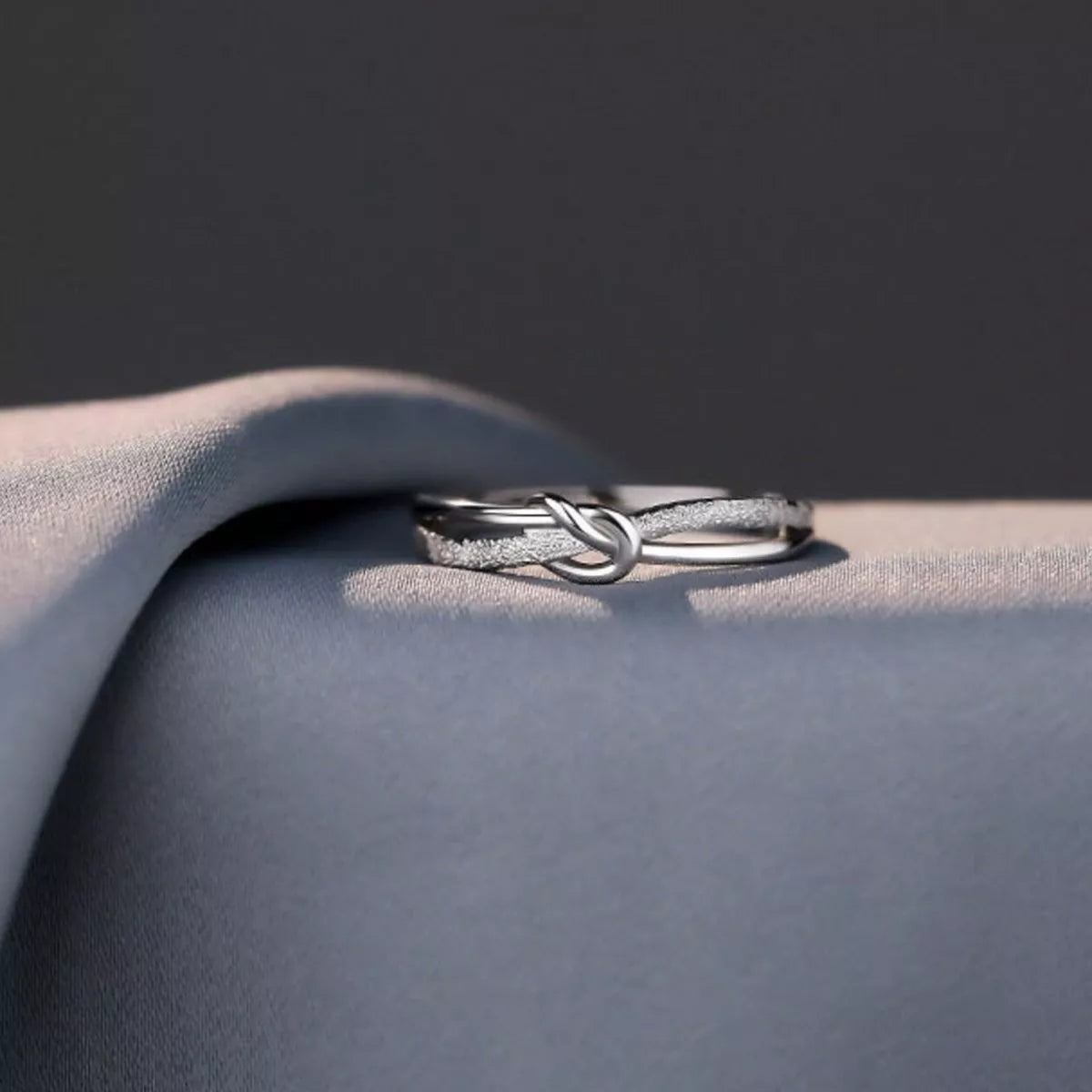 925 Sterling Silver Knot Ring