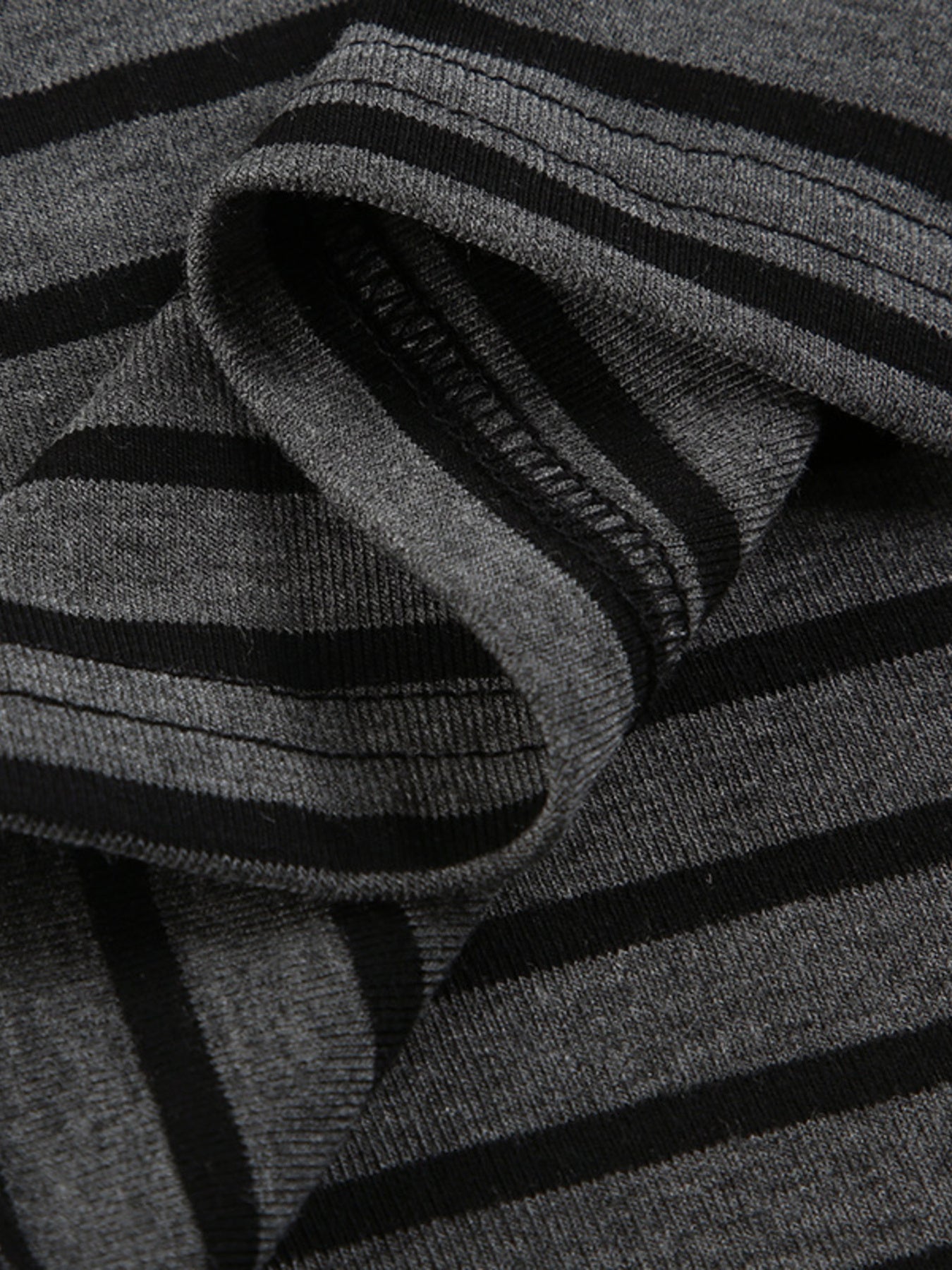 Striped Boat Neck Long Sleeve T-Shirt