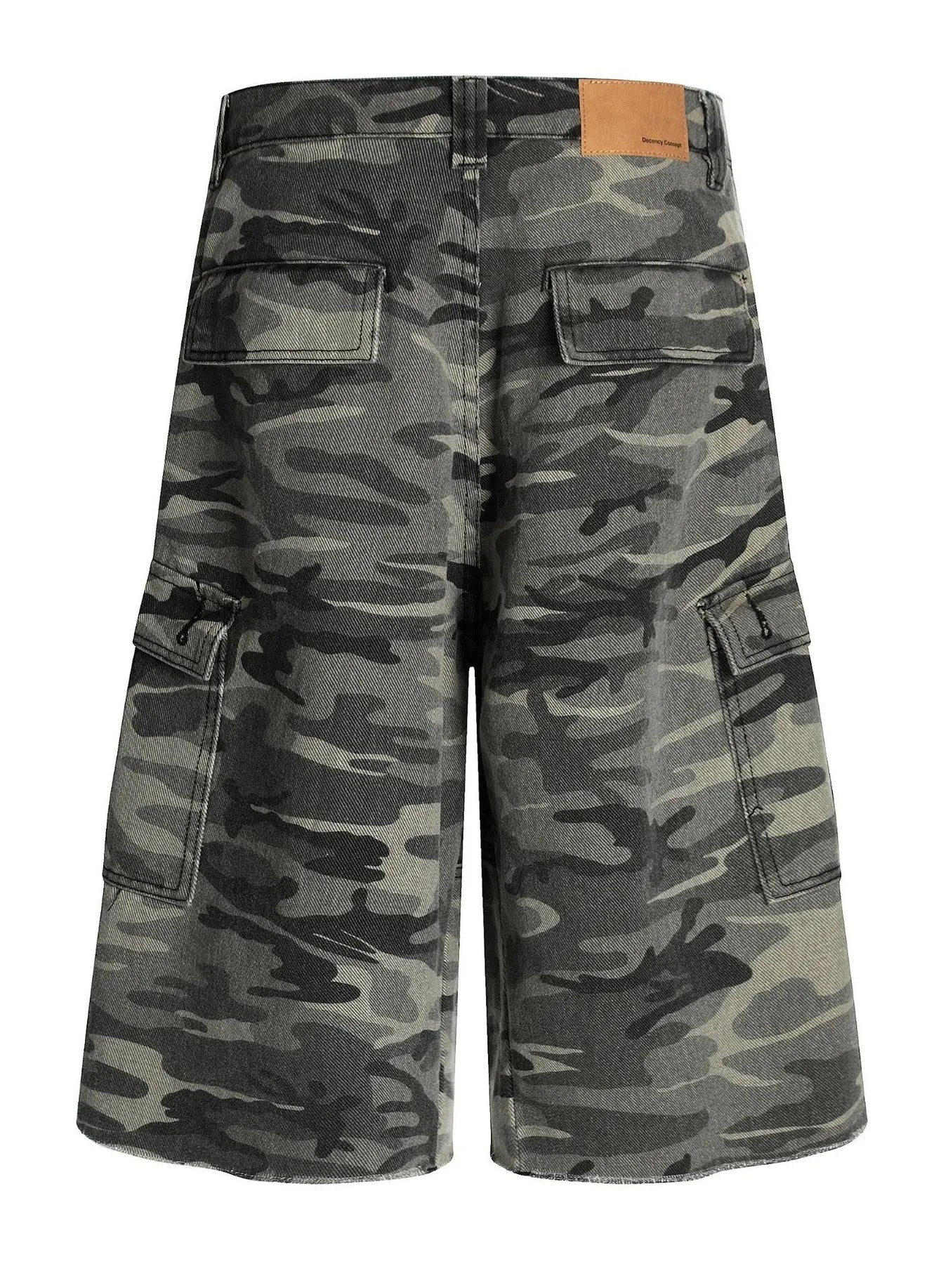 Men's Camouflage Cargo Capri Jeans