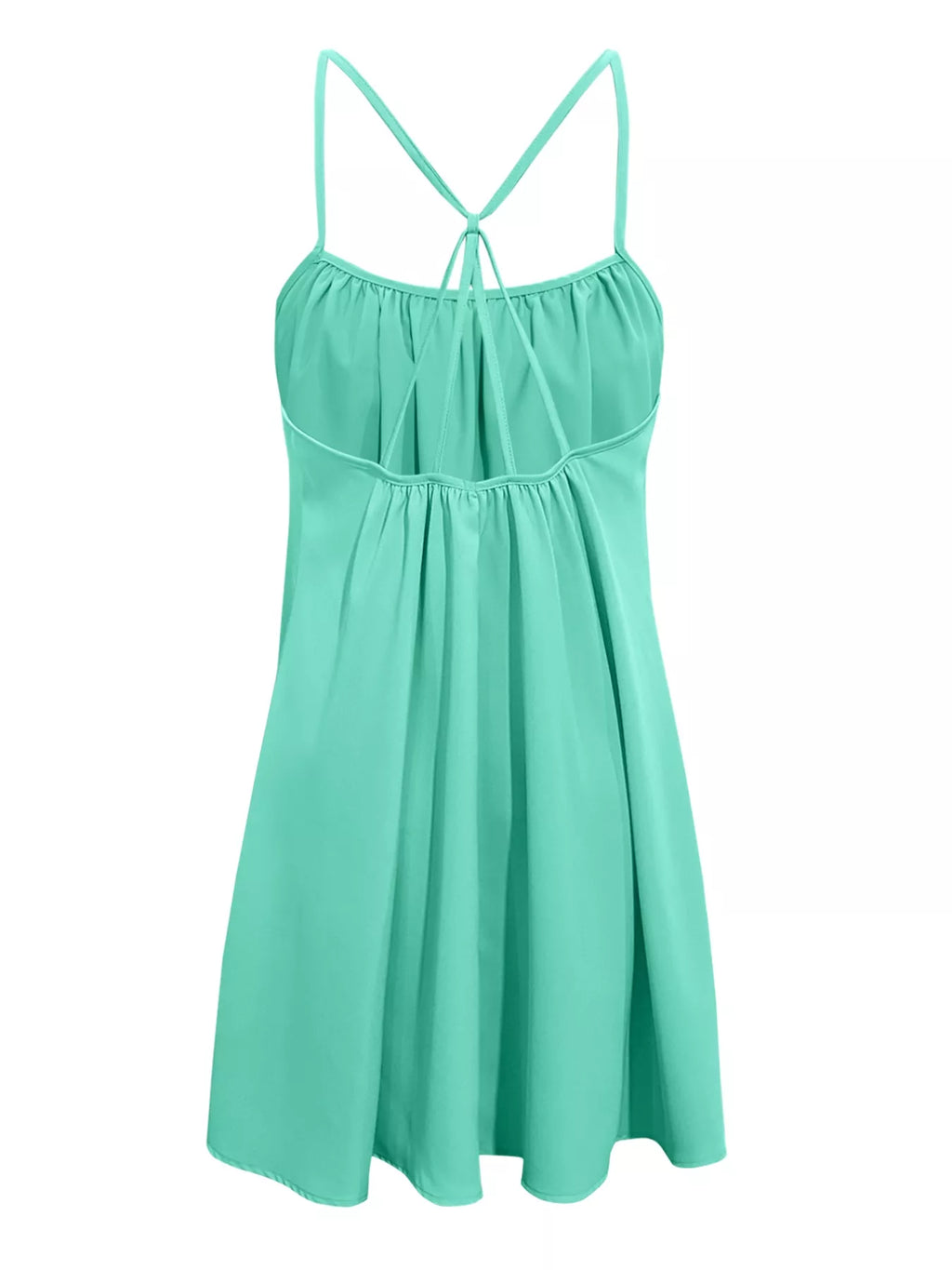 Sleeveless Flowy Mini Dress