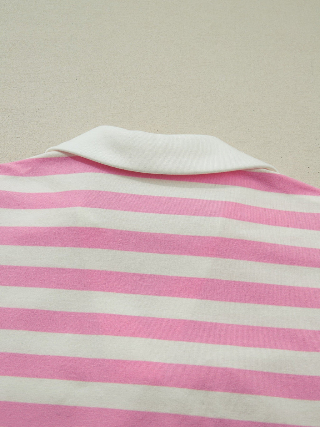Striped Ruffled Sleeve Blouse