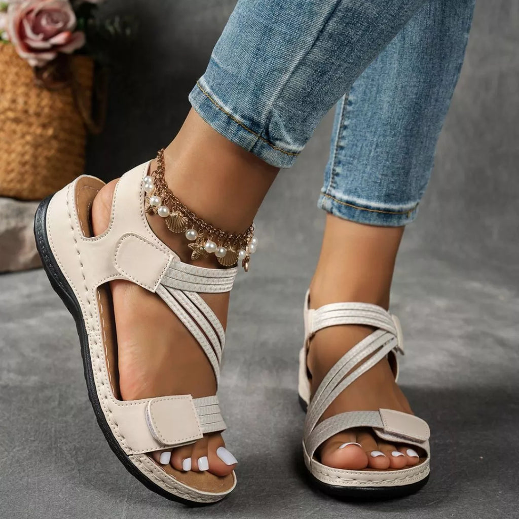 Open Toe Wedge Sandals