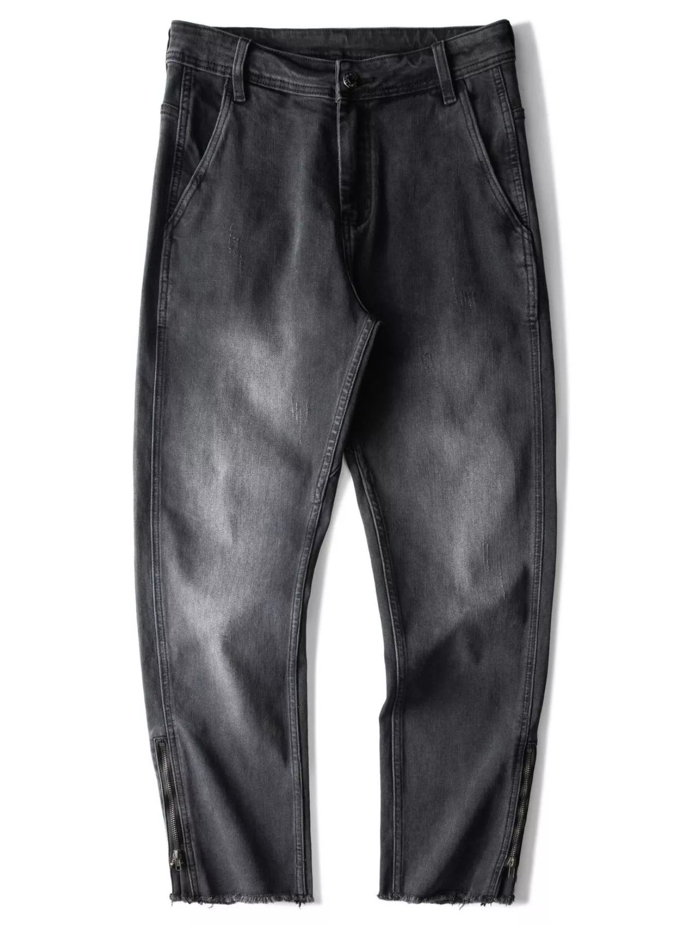 Men's Vintage Raw Hem Jeans