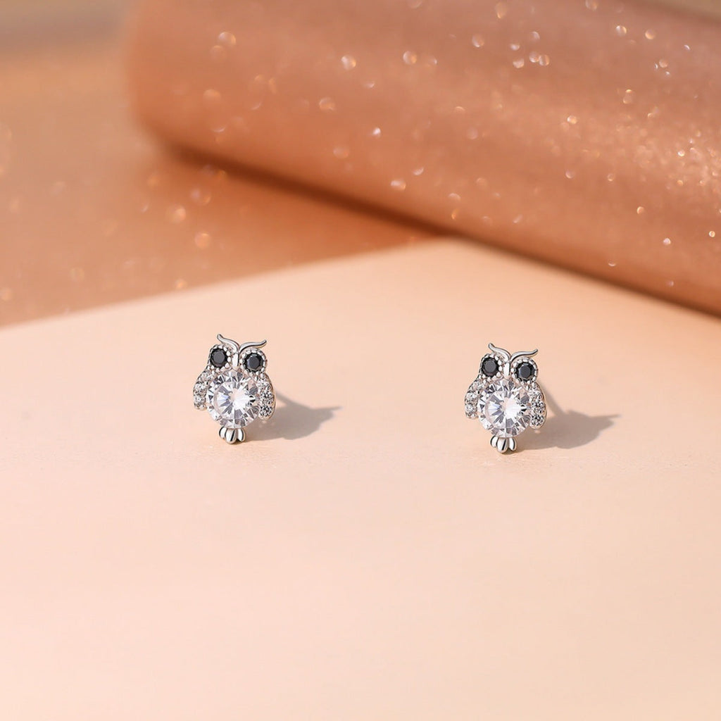 Owl Stud Earrings