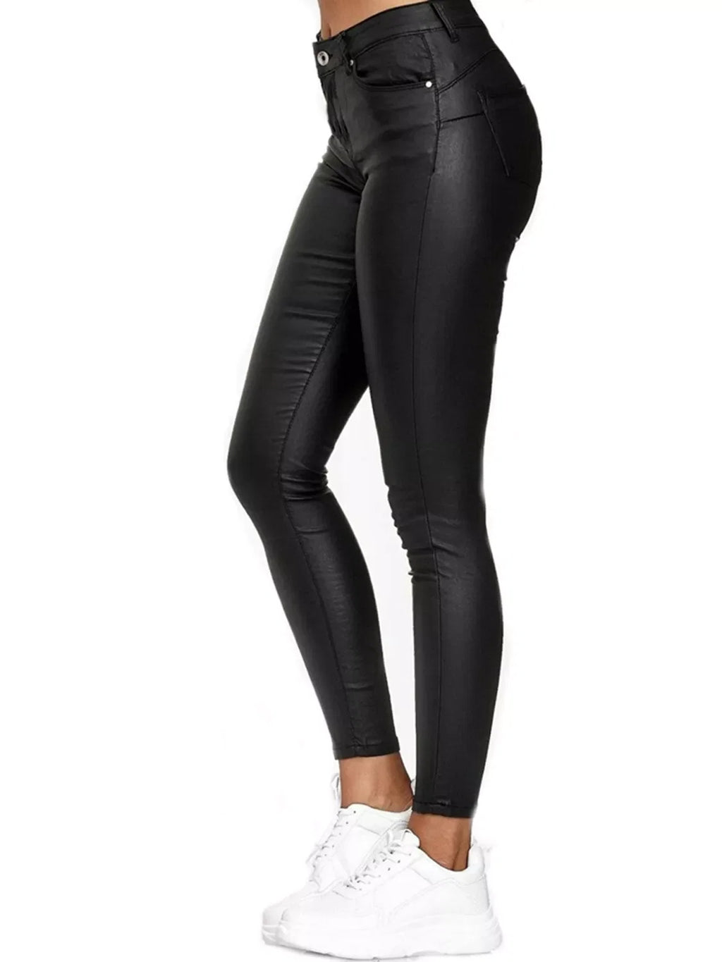 Full Size High-Waisted Skinny Pants Plus Size