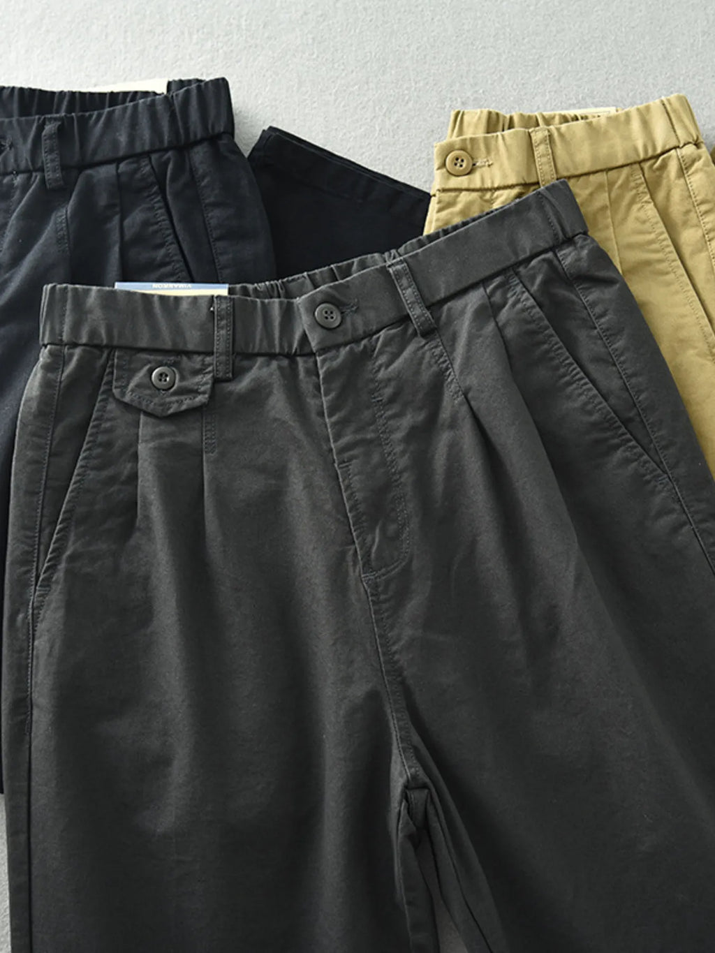 Men's Plus Size Wide Leg Pants