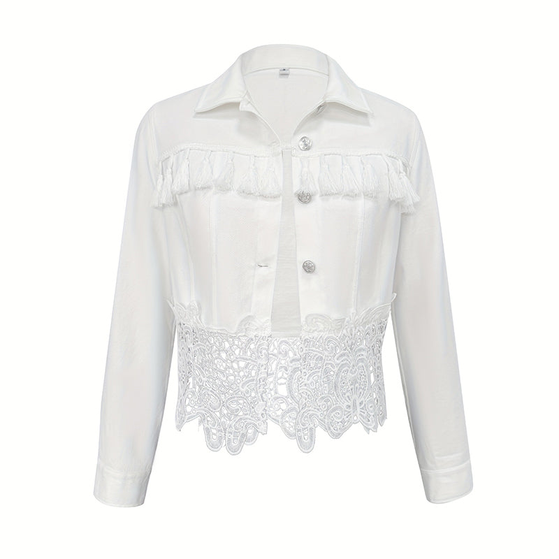 Women's Lace Hollow Out Jacket