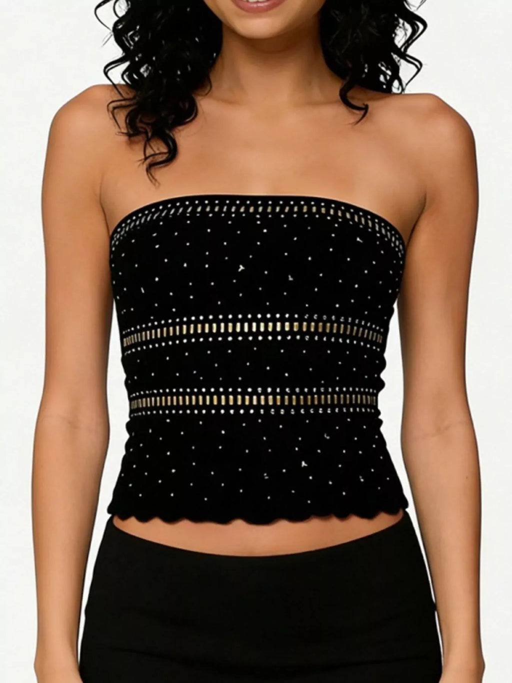 Rhinestone Tube Top