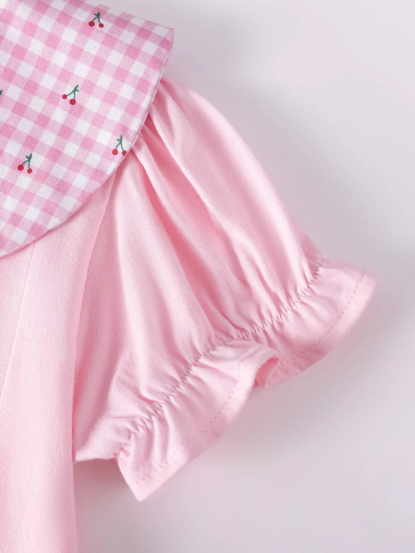 Children's Cherry Peter Pan Collar Dress