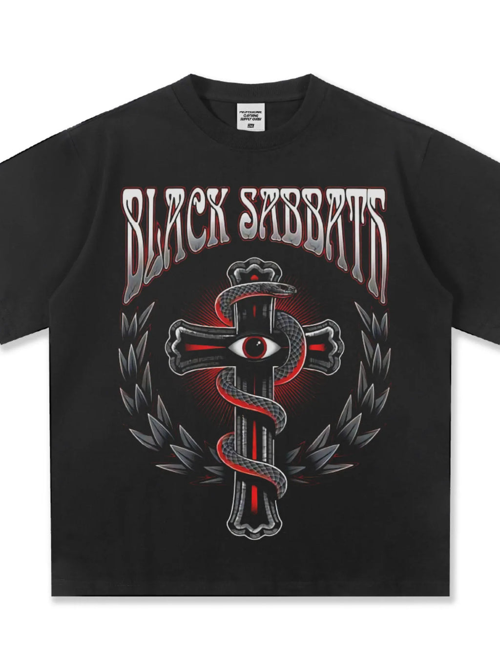 Men's Graphic Round Neck Short Sleeve T-Shirt