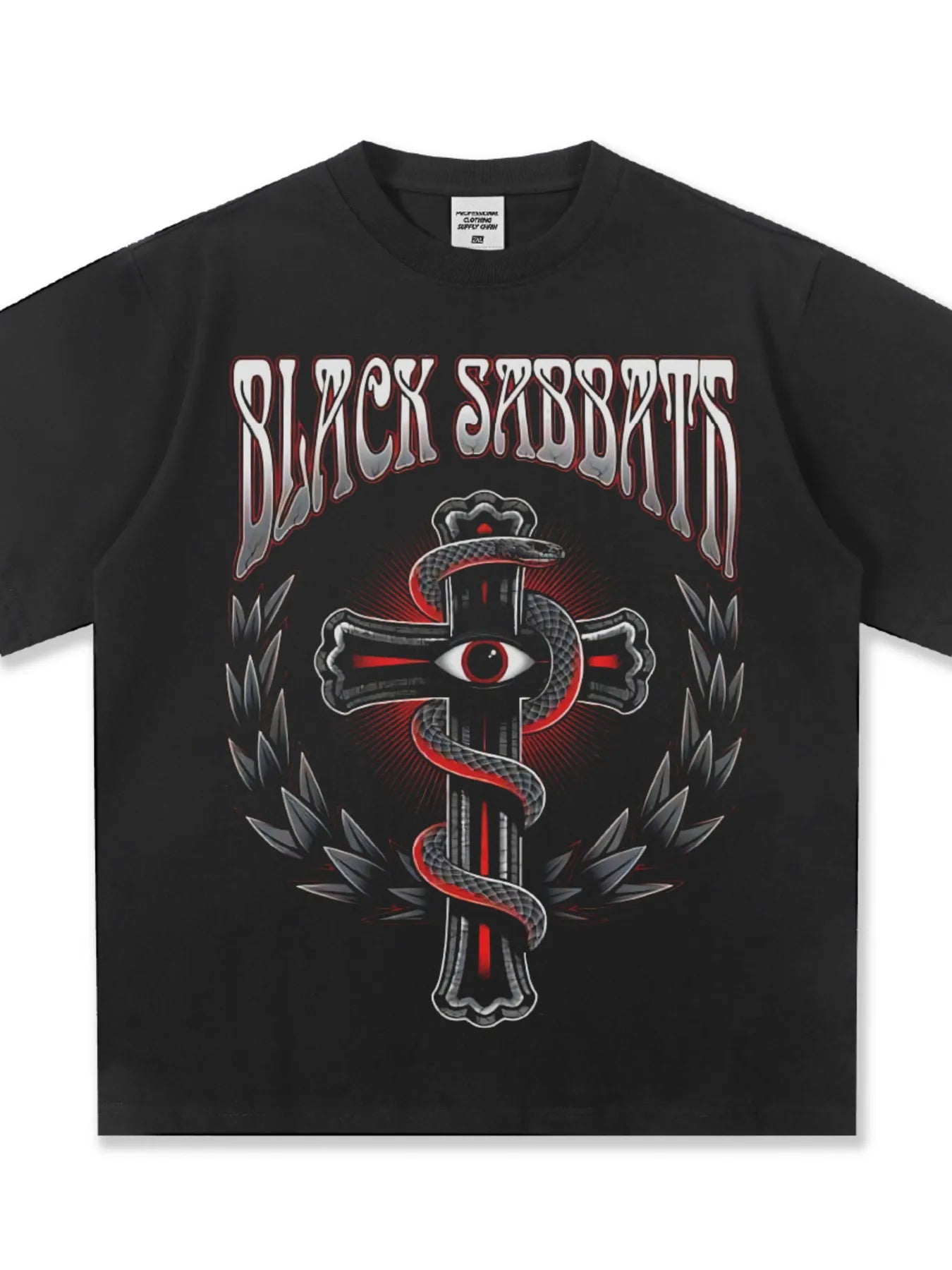 Men's Graphic Round Neck Short Sleeve T-Shirt