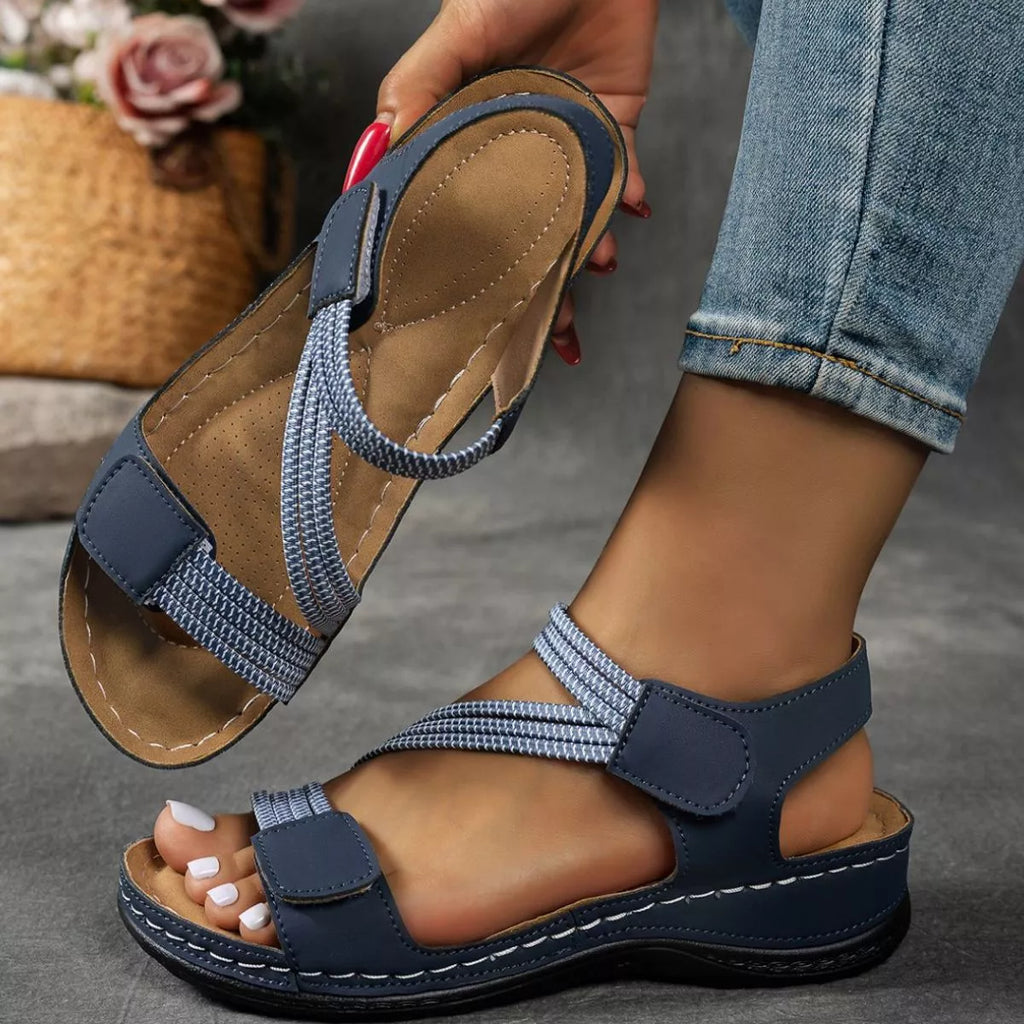 Open Toe Wedge Sandals