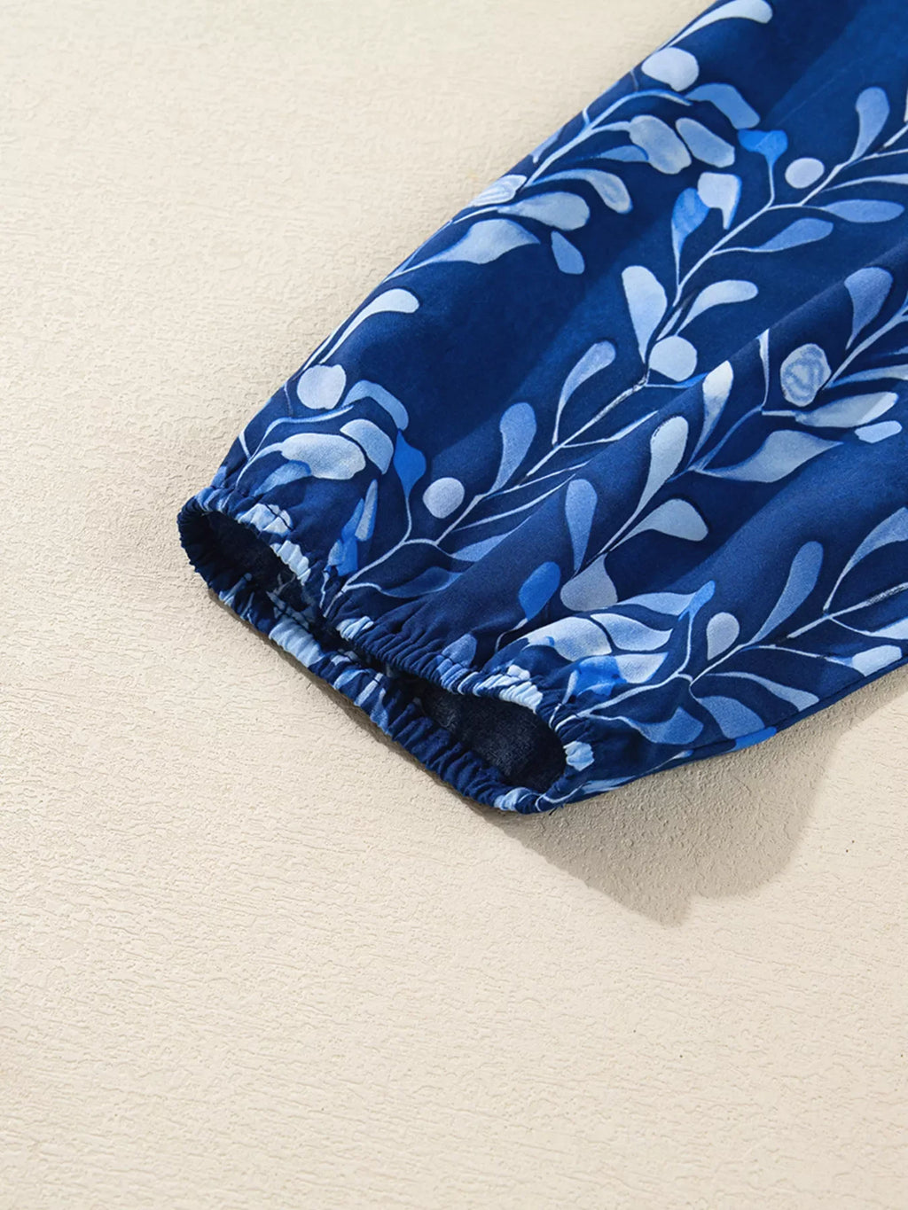 Botanical Print Button Up Shirt
