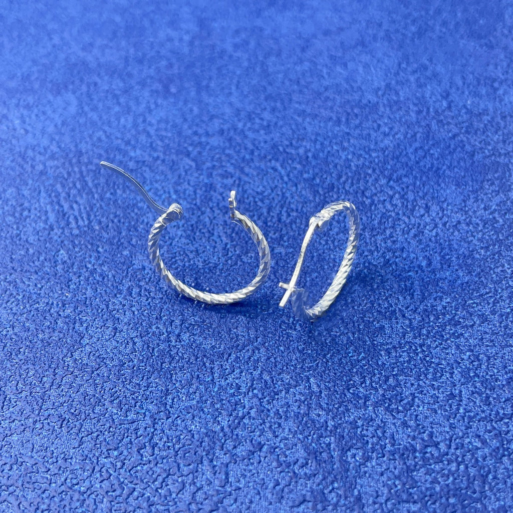 925 Sterling Silver Hoop Earrings