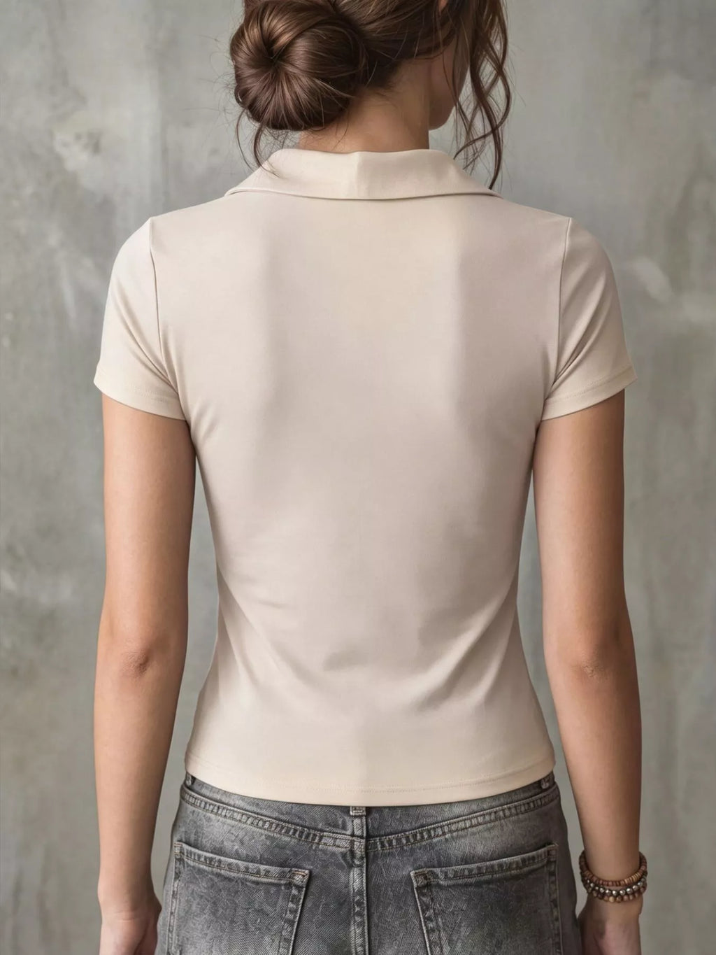 Casual Short Sleeve Slim Fit T-Shirt