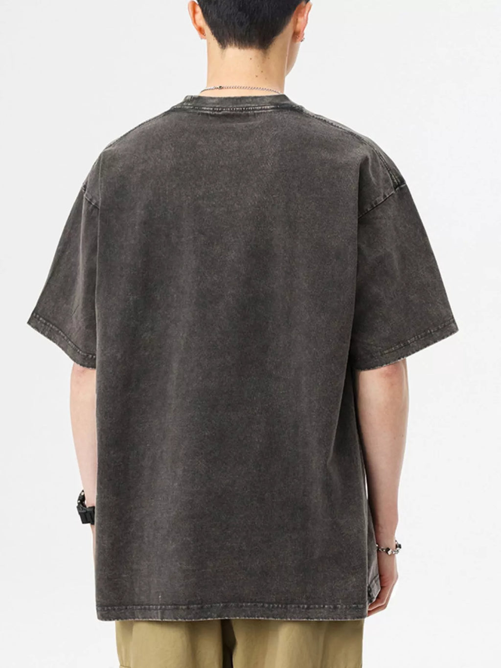 Men's Vintage Washed Oversized T-Shirt