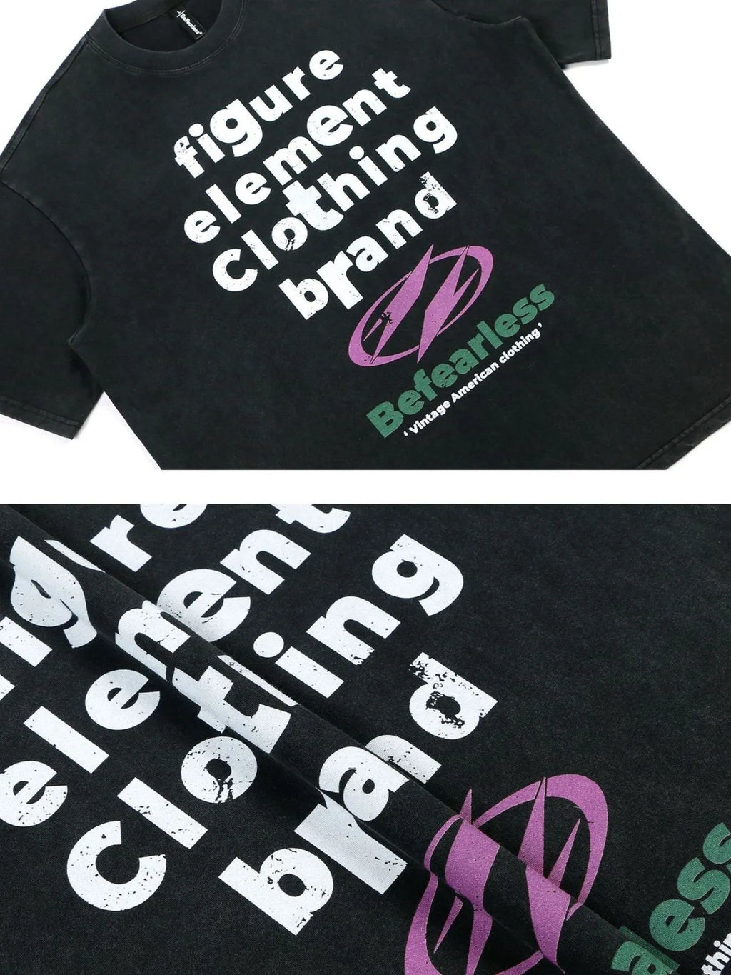 Men's Letter Graphic Round Neck T-Shirt