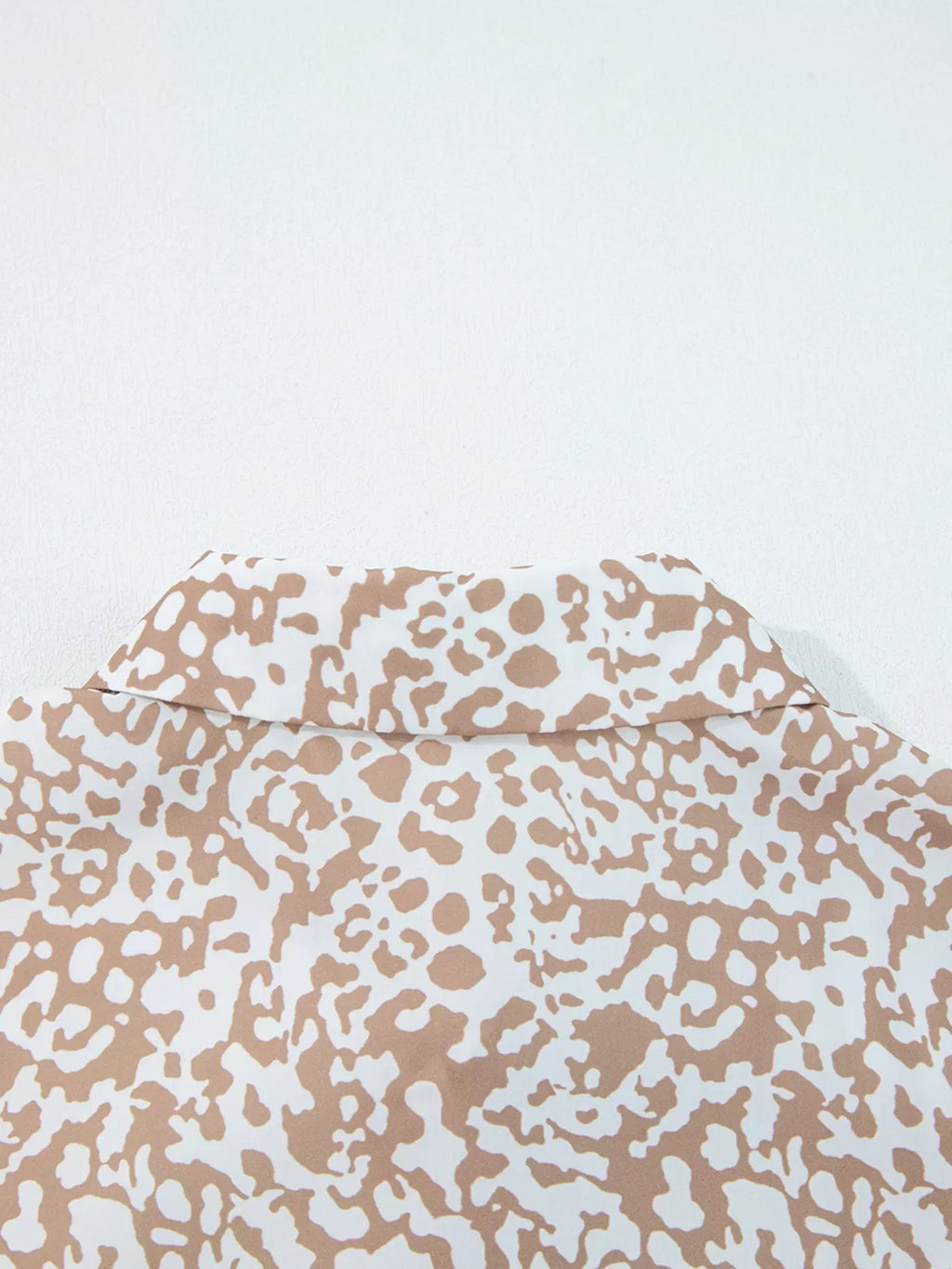Leopard Striped Western Casual Shirt