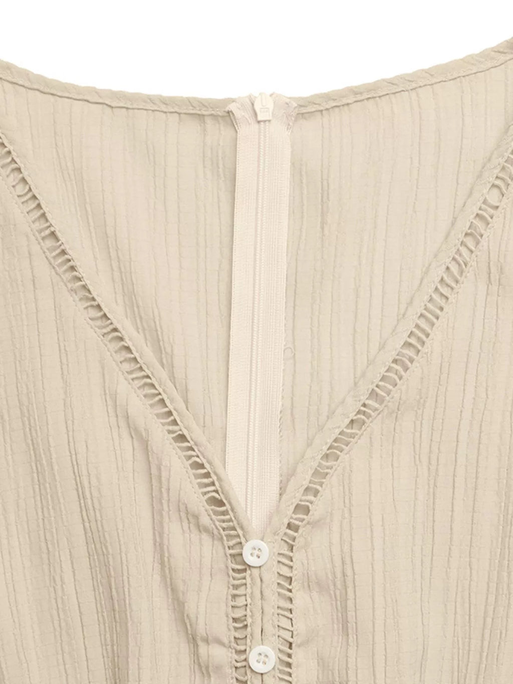 V-Neck Drawstring Waist Wide Leg Jumpsuit