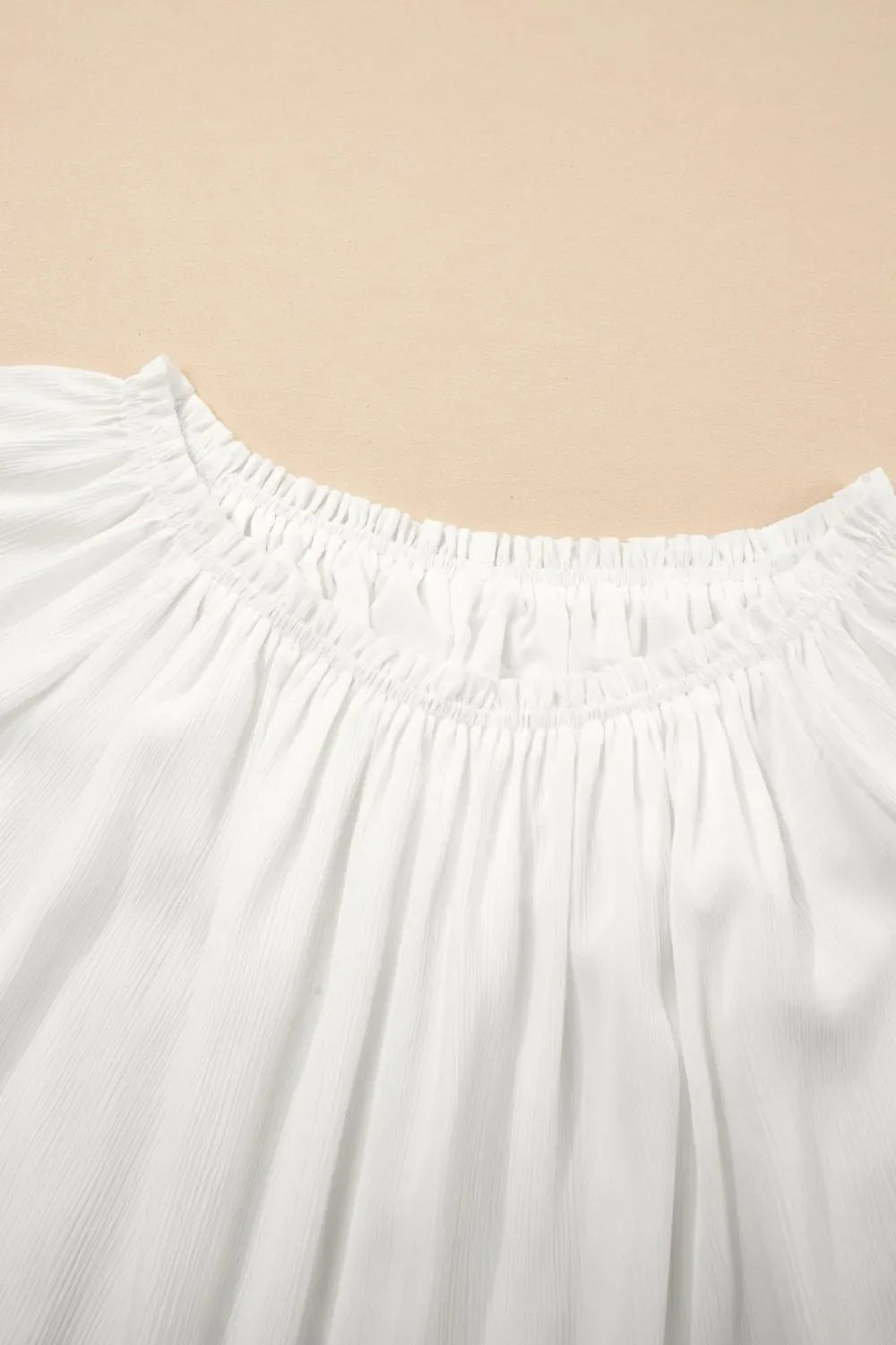 Lace Detail Off-Shoulder Blouse
