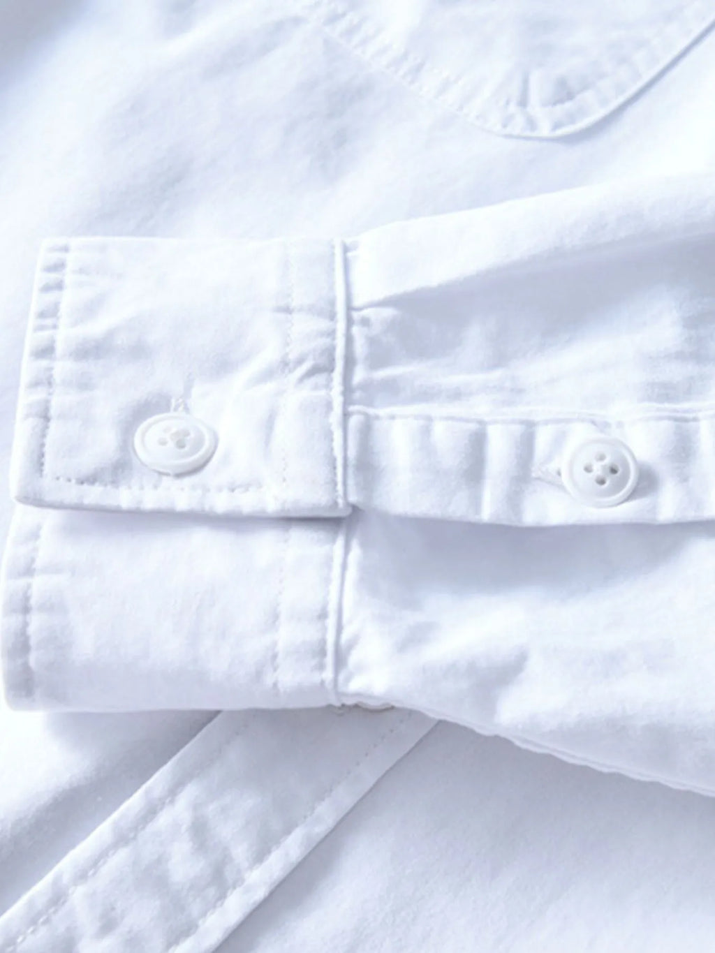 Men's Plus Size Button Up Long Sleeve Shirt