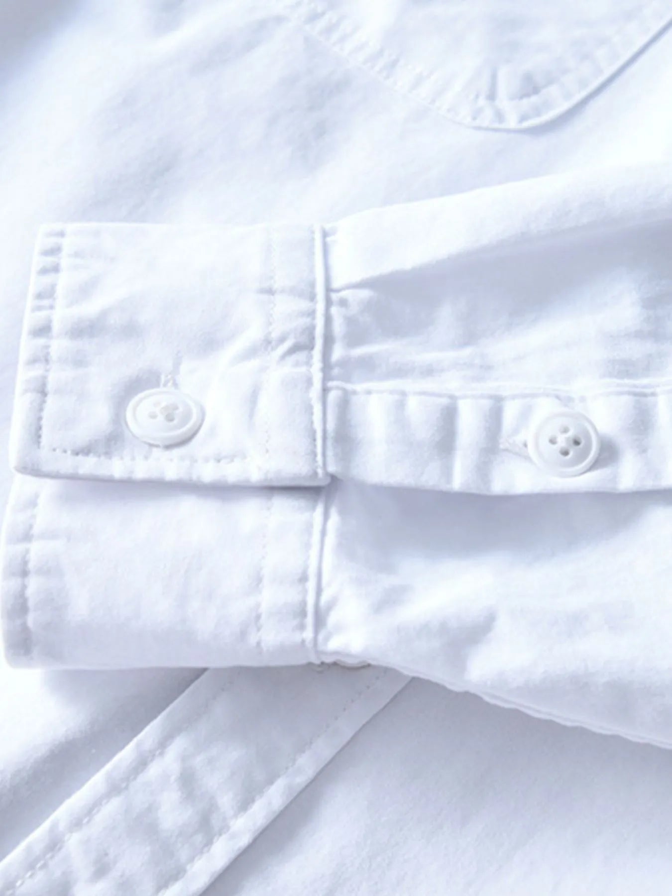 Men's Plus Size Button Up Long Sleeve Shirt