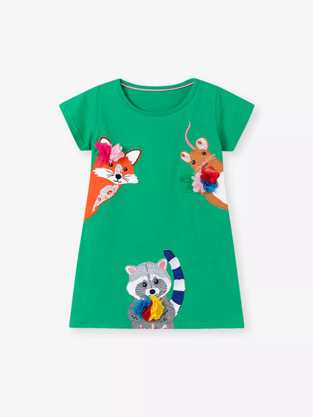 Children's Cartoon Animal Casual Dress