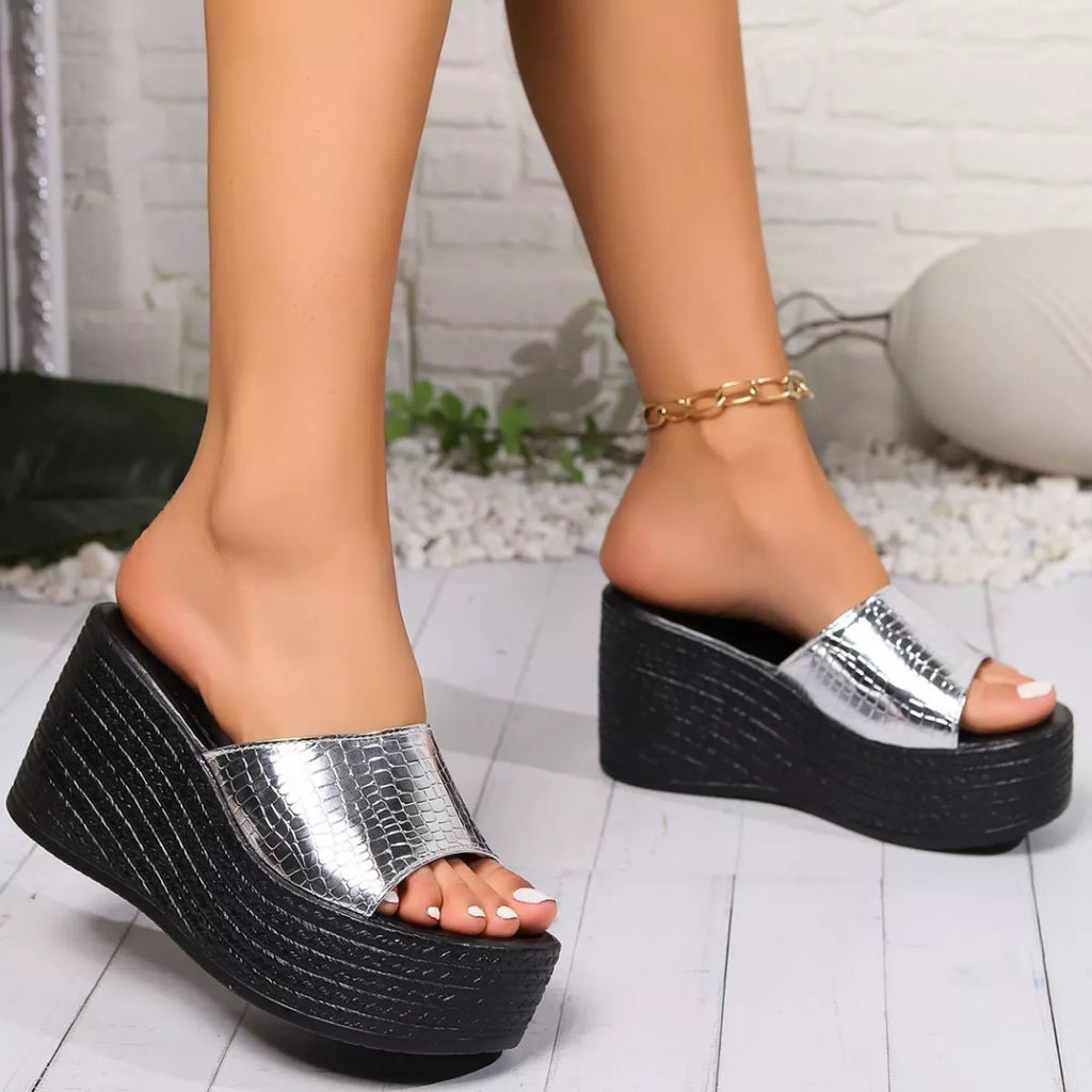 Open Toe Wedge Sandals