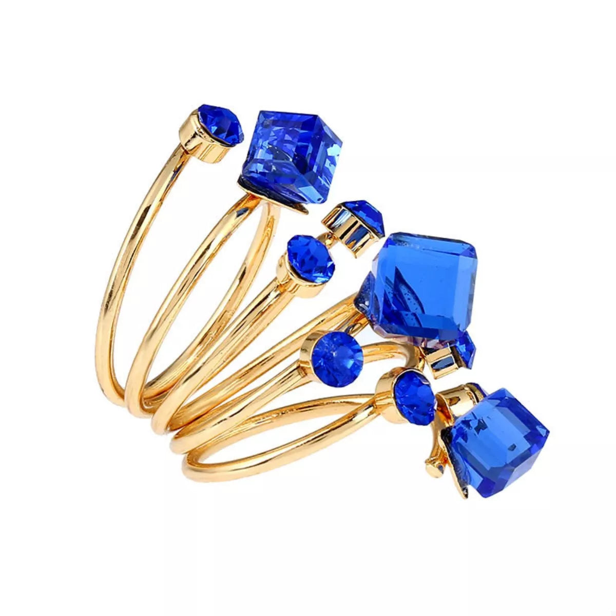 18K Gold-Plated Multi-Layered Ring