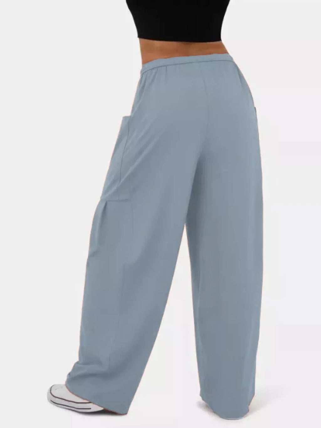 Relaxed Fit Drawstring Pants