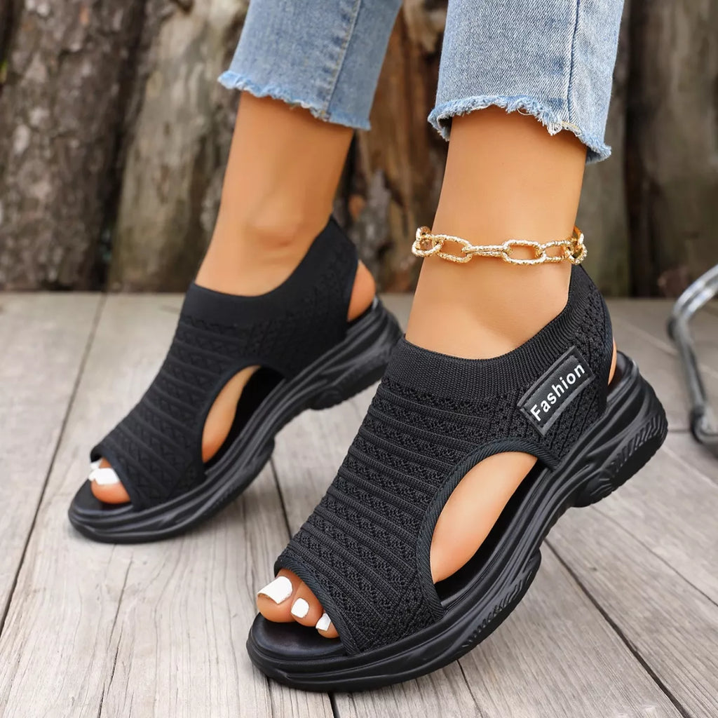 Open Toe Platform Sandals
