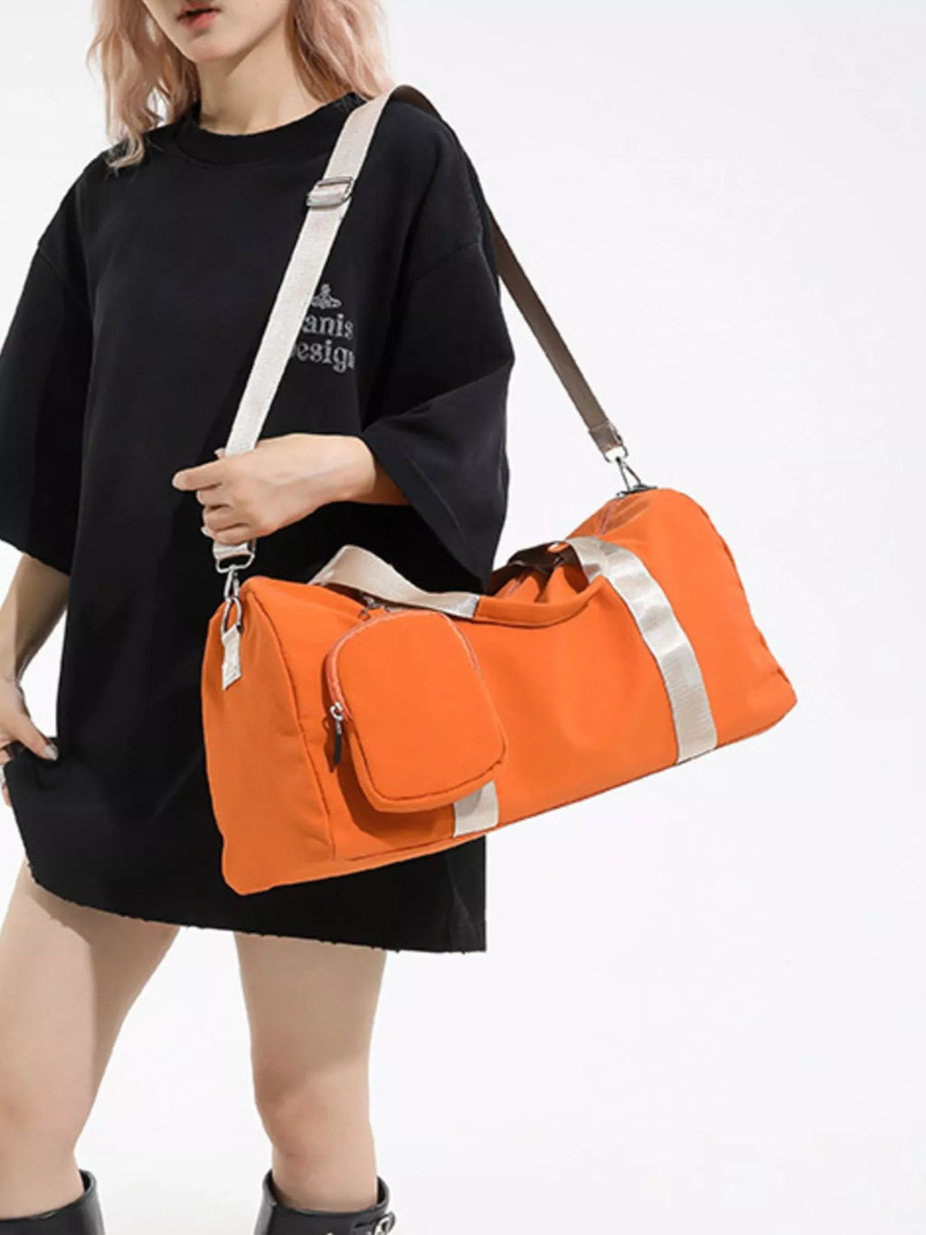 Duffle Bag with Detachable Pouch