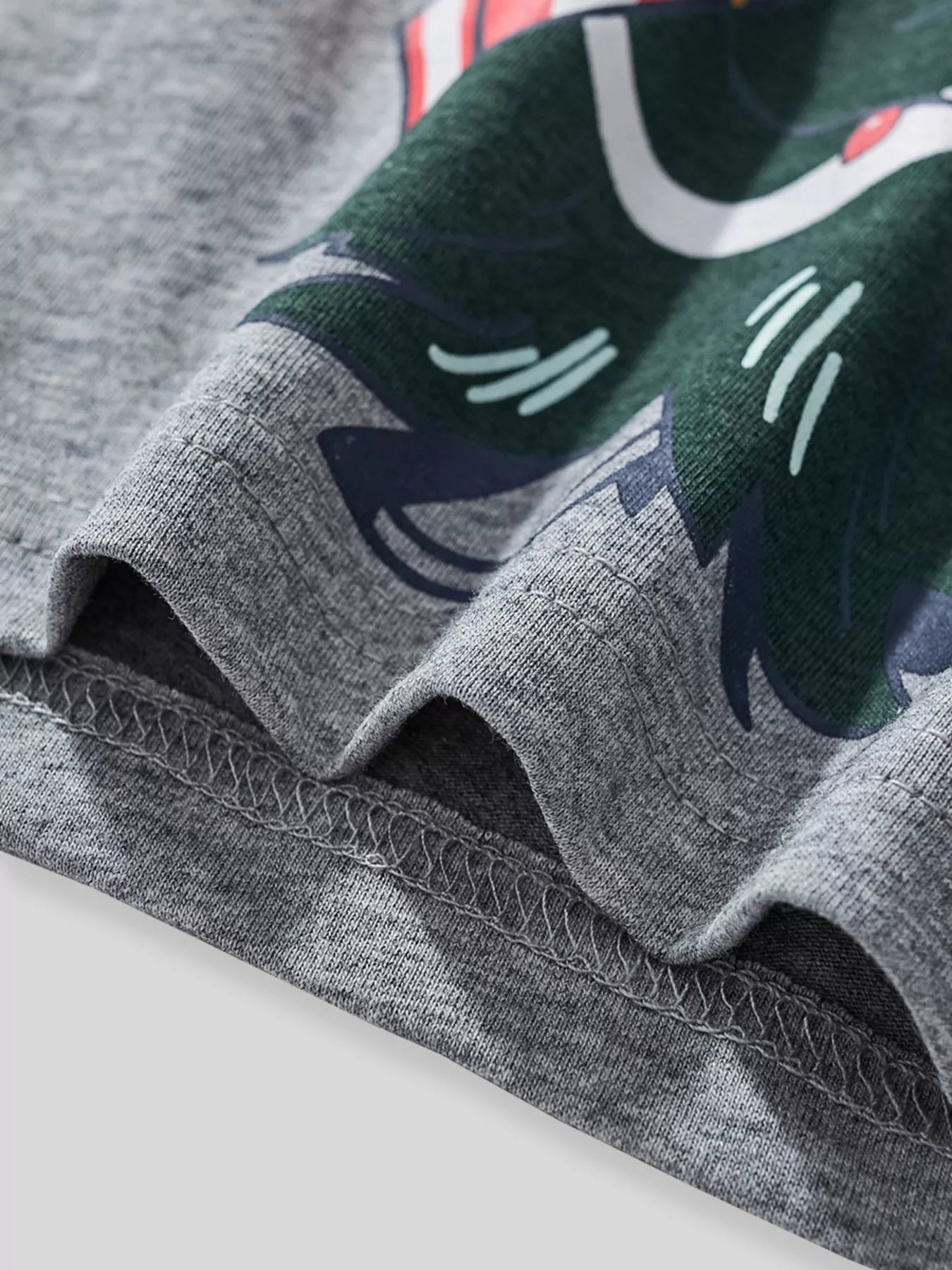 Children's Dinosaur Graphic Long Sleeve T-Shirt