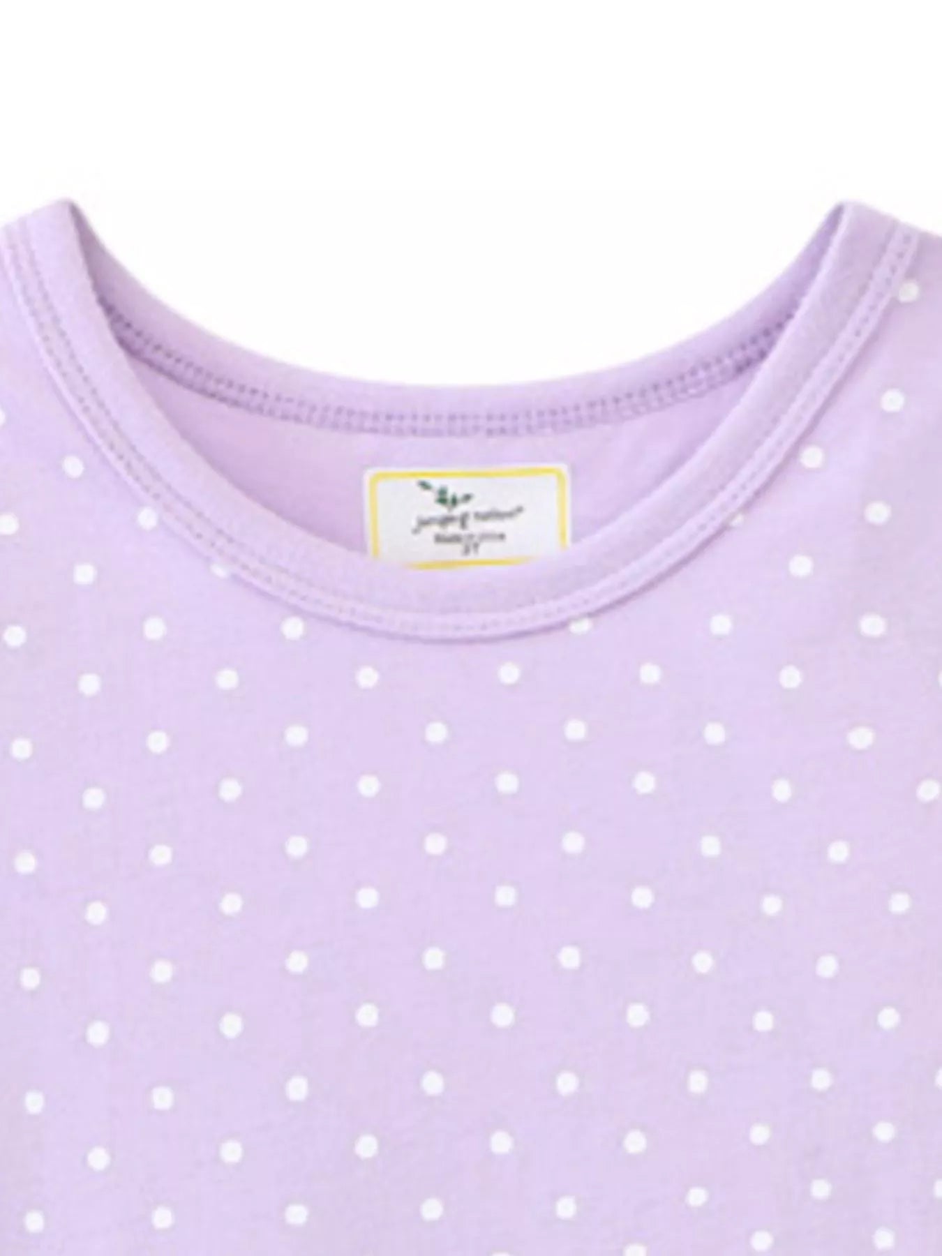 Children's Unicorn Embroidered Polka Dot Dress