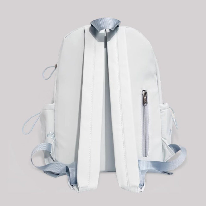 Embroidered Lightweight Backpack Bag
