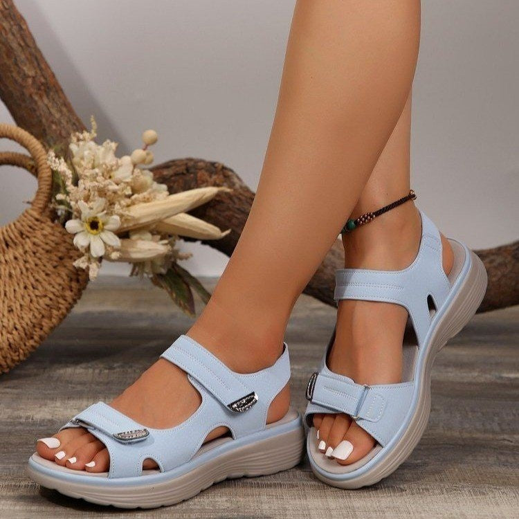 Velcro Open Toe Sandals