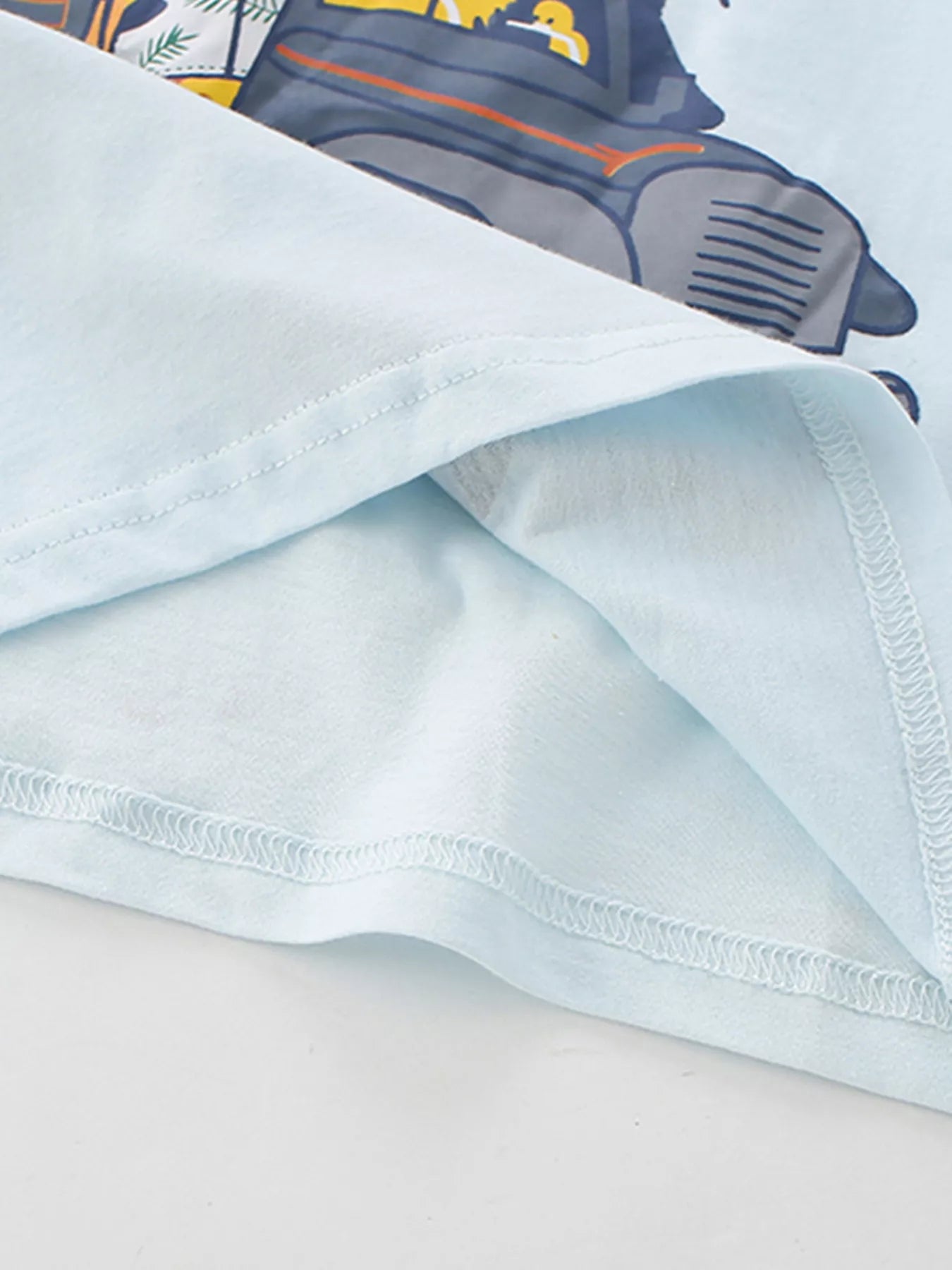 Children's Animal Graphic Tee and Shorts Set