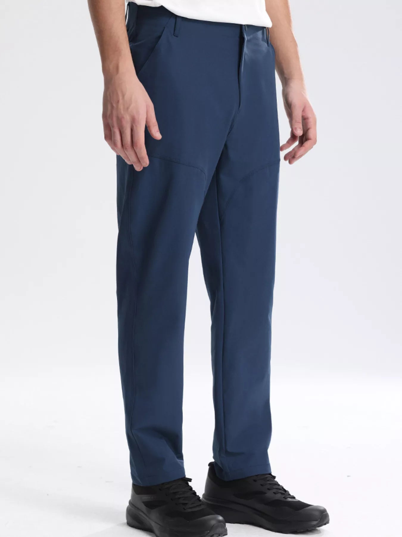 Men's Plus Size Lightweight Pocketed Pants