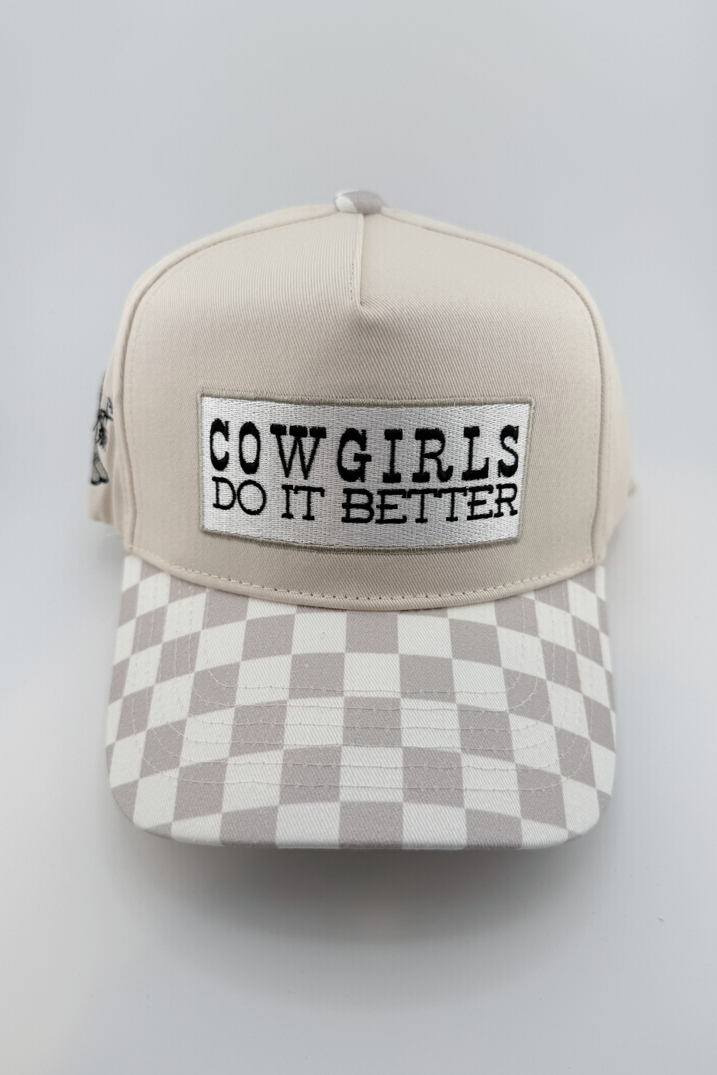 TRR - Cotton Structured Hat  -  SNAP BACK - COWGIRLS DO IT BETTER