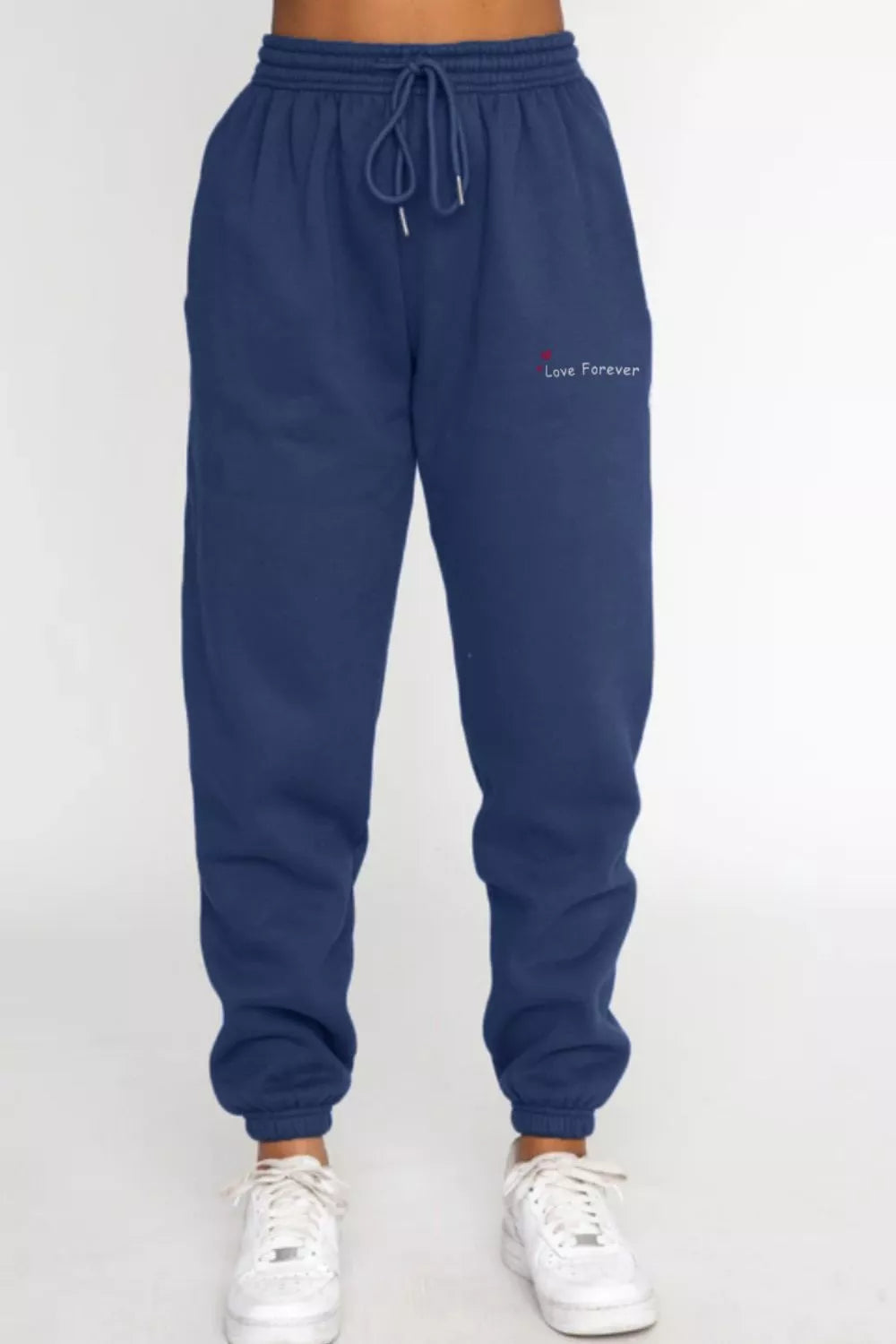 Round Neck Sweatshirt and Joggers Set